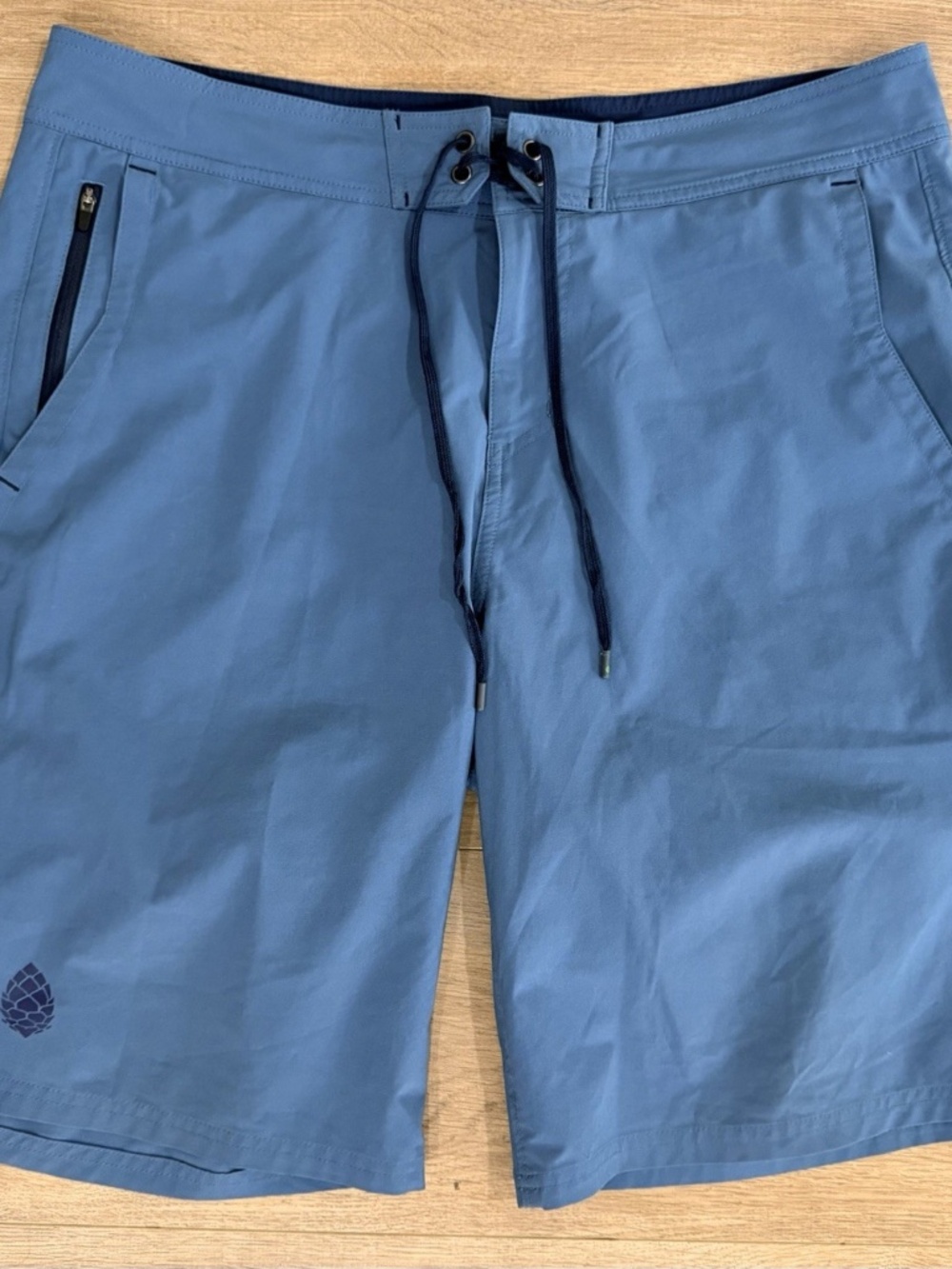 Stio CFS Light Blue Board Shorts Men's 36 10.5 Inseam